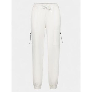 Joggery damskie Luhta Anjala. Białe spodnie dresowe Luhta, xs, bez wzorów, z dresówki. Za 469,00 zł.
