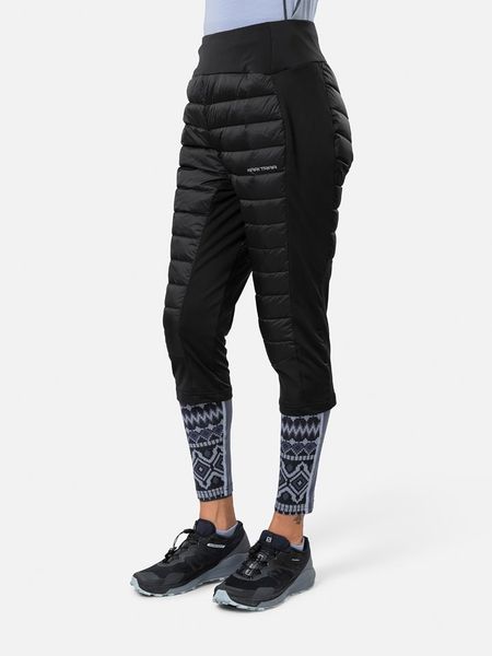 KARI TRAA Spodnie puchowe "Emilie" w kolorze czarnym rozmiar: M. Czarne spodnie dresowe Kari Traa, m, bez wzorów, z poliamidu, z podwyższonym stanem, outdoorowe. Za 437,17 zł.