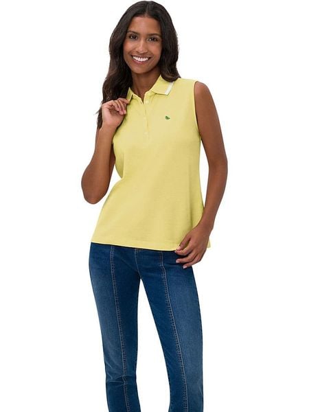 Heine Top w kolorze żółtym rozmiar: 42. Żółte topy Heine, bez wzorów, z bawełny, bez kołnierzyka, bez ramiączek. Za 43,99 zł.