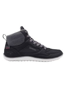 Kangaroos Buty "K-BF Sleet Mid" w kolorze szaro-czarnym do chodzenia na boso rozmiar: 39. Czarne trampki KangaROOS, bez wzorów, za kostkę, bez zapięcia. Za 188,85 zł.