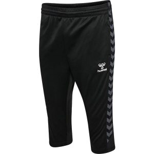 Spodnie dresowe 3/4 Hummel Authentic. Czarne spodnie dresowe Hummel, l, bez wzorów, z dresówki. Za 227,00 zł.