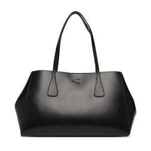 Torebka Calvin Klein. Czarne shopper bag Calvin Klein, bez wzorów, bez dodatków. Za 749,99 zł.