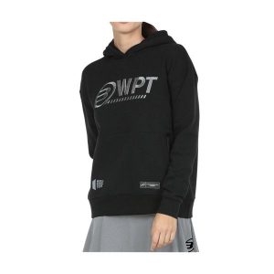 Sudadera Bullpadel Livor. Czarne kurtki BULLPADEL, bez wzorów, bez kaptura. W wyprzedaży za 204,40 zł.