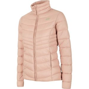 Kurtka puchowa damska KUDP300 - jasny róż. Kurtki marki 4f. Za 199,99 zł.