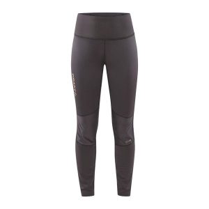 Ciepłe legginsy damskie Craft Adv Nordic Race. Szare legginsy Craft, bez wzorów, z dzianiny. Za 260,50 zł.