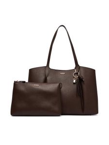 Guess Torebka Melody HWBG97 35230 Brązowy. Brązowe torebki klasyczne Guess, z aplikacjami, ze skóry, bez dodatków. Za 634,99 zł.