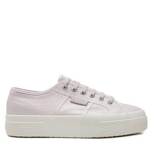 Superga. Fioletowe trampki Superga, bez wzorów, bez zapięcia. Za 229,99 zł.