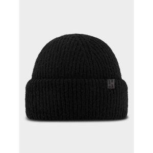 Czapka narciarska dla dorosłych Poederbaas Arctic. Czarne czapki POEDERBAAS, bez wzorów, z elastanu, sportowe. W wyprzedaży za 41,73 zł.