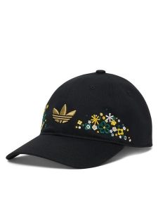 Adidas Czapka z daszkiem KC8655 Czarny. Czarne czapki ADIDAS, bez wzorów, z bawełny. Za 119,99 zł.