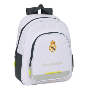 Plecak szkolny Real Madrid C.F. Poliester 600D. Białe plecaki REAL MADRID. Za 149,00 zł.
