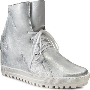 Sneakersy EKSBUT - 75-3975-369-1G Srebro Licowa. Botki marki Eksbut. W wyprzedaży za 269,00 zł.