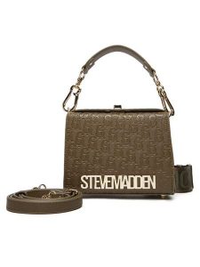 Steve Madden Torebka Bnoya-E SM13001639 Zielony. Zielone torebki klasyczne Steve Madden, bez wzorów, ze skóry, bez dodatków. Za 419,99 zł.