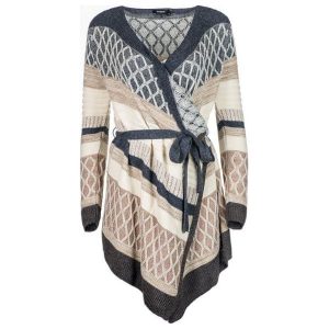Desigual Sweter Damski Tamesis L Wielobarwny. Swetry klasyczne marki Desigual. W wyprzedaży za 377,00 zł.
