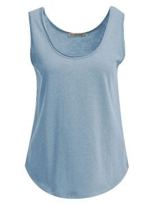 Smith & Soul Top w kolorze błękitnym rozmiar: XL. Niebieskie topy Smith & Soul, xl, bez wzorów, z bawełny, bez kołnierzyka, bez ramiączek. Za 69,99 zł.