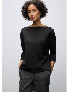 Cecil Koszulka w kolorze czarnym rozmiar: 42. Czarne bluzki Cecil, bez wzorów, bez kołnierzyka, bez ramiączek. Za 104,89 zł.