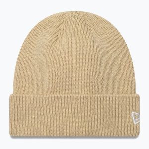 Czapka zimowa New Era Wool Cuff Knit Beanie. Brązowe czapki New Era, bez wzorów. W wyprzedaży za 114,85 zł.