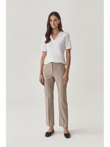 TATUUM Koszulka w kolorze białym rozmiar: XS. Białe bluzki Tatuum, xs, bez wzorów, z bawełny, bez kołnierzyka, bez ramiączek. Za 95,69 zł.