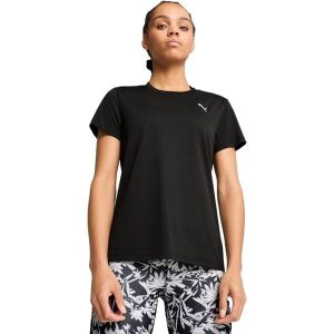 Koszulka Puma W Tad Essential Crew Tee, Kobiety. Czarne koszulki sportowe Puma, bez wzorów, z poliesteru, bez ramiączek. Za 99,99 zł.