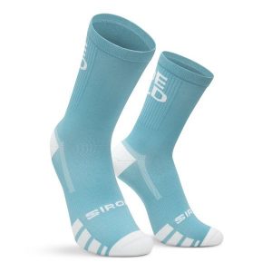 Skarpetki rowerowe gravel Kolarstwo Siroko GS2 Blue. Niebieskie skarpetki SIROKO, bez wzorów. Za 41,00 zł.