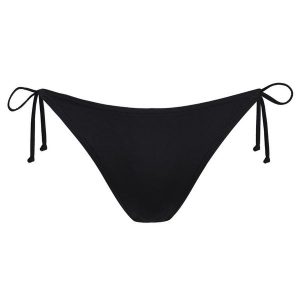 Figi do kostiumów kąpielowych dla kobiet Barts Solid Tanga. Czarne bikini Barts, bez wzorów. Za 162,50 zł.