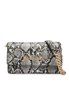 Just Cavalli Torebka 80RA5PD2 ZSD84 Szary. Szare torebki klasyczne Just Cavalli, bez wzorów, ze skóry, bez dodatków. Za 626,99 zł.