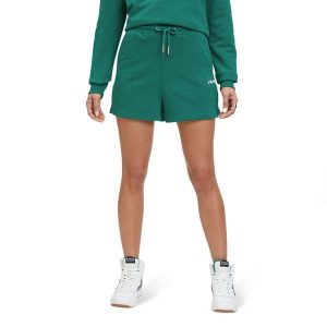 Spodenki damskie FILA Buchloe. Brązowe szorty Fila, bez wzorów. Za 99,99 zł.