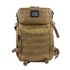 Plecak Turystyczny Survival 43L. Brązowe plecaki OFFLANDER. Za 306,99 zł.