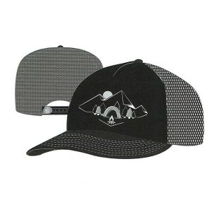 Czapka z daszkiem BUFF TRUCKER CAP EPM 2022. Czarne czapki Buff, bez wzorów, sportowe. W wyprzedaży za 89,93 zł.