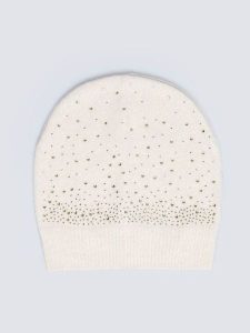 BIG STAR Czapka w kolorze kremowym rozmiar: onesize. Brązowe czapki Big Star, bez wzorów, z materiału, retro. Za 47,99 zł.