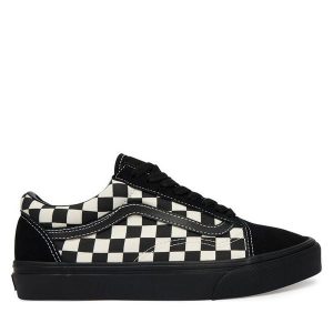 Tenisówki Vans. Czarne trampki Vans, bez wzorów, bez zapięcia. Za 399,99 zł.