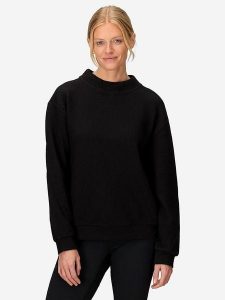 Marmot Sweter "Ridge Tech" w kolorze czarnym rozmiar: XS. Czarne swetry oversize Marmot, xs, bez wzorów, ze splotem, bez ramiączek. Za 211,31 zł.