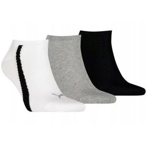 Skarpetki Do Kostek Unisex Dla Dorosłych Lifestyle 3pak. Białe skarpetki Puma, bez wzorów. Za 61,99 zł.