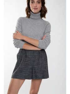 Perfect Cashmere Kaszmirowy golf "Willow" w kolorze szarym rozmiar: S. Szare golfy Perfect Cashmere, bez wzorów, z kaszmiru. Za 478,62 zł.