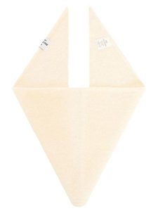 Zwillingsherz Chusta trójkątna "Uni " w kolorze kremowym - 100 x 36 cm rozmiar: onesize. Brązowe apaszki i chusty Zwillingsherz, bez wzorów, z materiału. Za 82,95 zł.