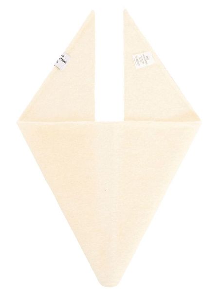 Zwillingsherz Chusta trójkątna "Uni " w kolorze kremowym - 100 x 36 cm rozmiar: onesize. Brązowe apaszki i chusty Zwillingsherz, bez wzorów, z materiału. Za 82,95 zł.