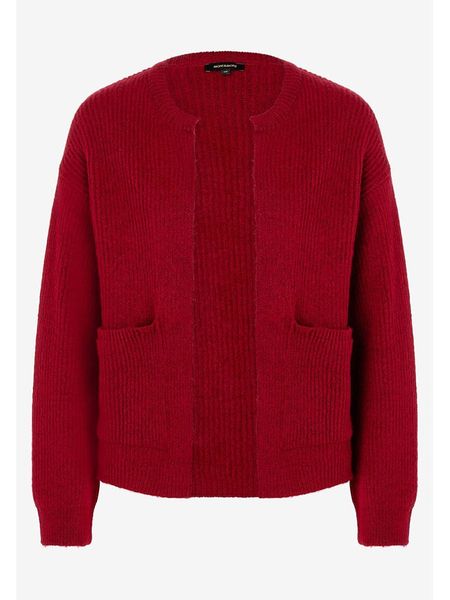 More & More Kardigan w kolorze czerwonym rozmiar: 34. Czerwone kardigany More & More, bez wzorów, bez ramiączek. Za 96,37 zł.
