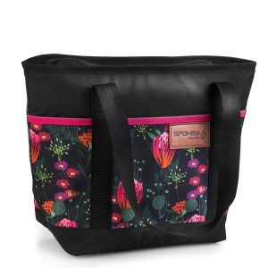 Torba turystyczna termiczna plażowa Spokey Eco Simply. Zielone torby podróżne i sportowe Spokey, bez wzorów. W wyprzedaży za 49,99 zł.