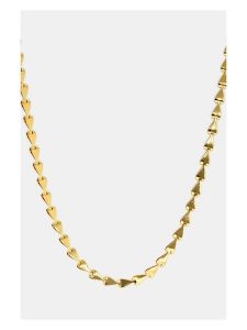 MOODE Naszyjnik "Isabelle" - dł. 42 cm rozmiar: onesize. Żółte naszyjniki MOODE, ze stali. Za 87,61 zł.