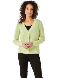 WITT WEIDEN Wełniany kardigan w kolorze zielonym rozmiar: 36. Zielone kardigany WITT WEIDEN, z kaszmiru. Za 104,99 zł.