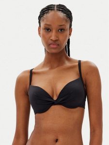 Hunkemöller Góra od bikini Luna PP 301363 Czarny. Czarne bikini Hunkemöller, bez wzorów, z syntetyku. Za 109,99 zł.