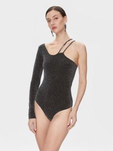 Hugo Body Nakaris 50499303 Czarny Slim Fit. Czarne body i gorsety Hugo, bez wzorów, z syntetyku. Za 549,99 zł.