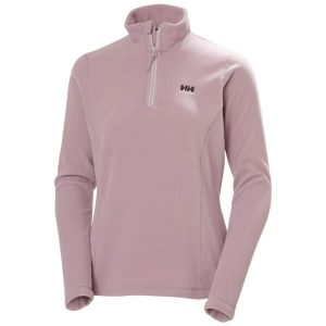 Damski polar 1/2 zip Helly Hansen Daybreaker. Fioletowe kurtki Helly Hansen, bez wzorów, z polaru, bez kaptura. Za 319,50 zł.