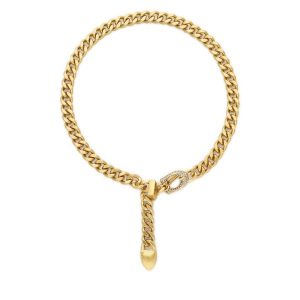 Naszyjnik Coach. Żółte naszyjniki Coach, złote. Za 489,99 zł.