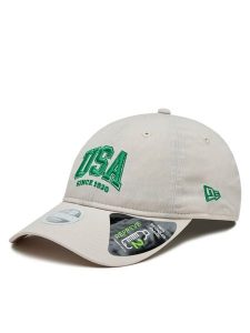 New Era Czapka z daszkiem Wmns Repreve Usa 920 60364200 Szary. Szare czapki New Era, bez wzorów, z materiału. Za 109,99 zł.