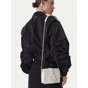 Torebka Just Cavalli. Białe torebki klasyczne Just Cavalli, bez wzorów, bez dodatków. Za 631,99 zł.