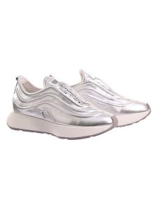 Högl Skórzane sneakersy "Fin" w kolorze srebrnym rozmiar: 39. Szare trampki HÖGL, bez wzorów, bez zapięcia. Za 368,96 zł.
