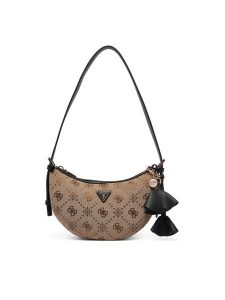 Guess Torebka Katie HWJP22 53180 Beżowy. Brązowe torebki klasyczne Guess, z aplikacjami, bez dodatków. Za 494,99 zł.