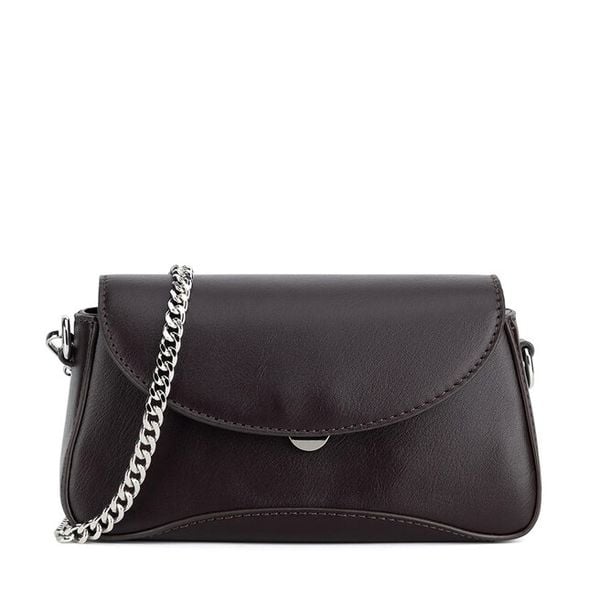 Torebka DeeZee. Brązowe listonoszki DeeZee, bez wzorów, bez dodatków. Za 76,99 zł.