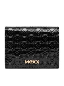 MEXX Portfel CEO-MEXX-W1-004-AW26 Czarny. Czarne portfele Mexx, bez wzorów, ze skóry. Za 69,99 zł.