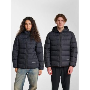 Kurtka puchowa Hummel Lightweight. Brązowe kurtki Hummel, na jesień, bez wzorów, z puchu, bez kaptura. Za 343,00 zł.